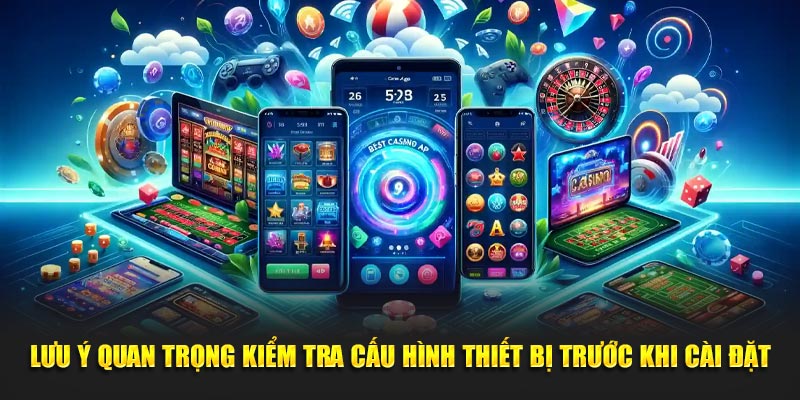 Lưu ý quan trọng kiểm tra cấu hình thiết bị trước khi cài đặt